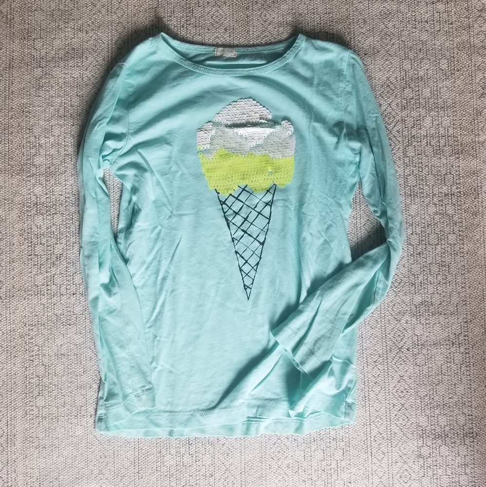 Girls Crewcuts Long Sleeved Tee